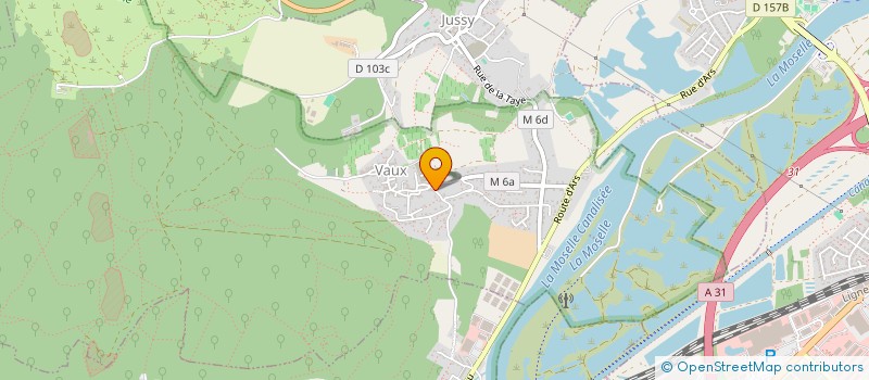 localisation de l'entreprise MON ENTRETIEN 57 à VAUX