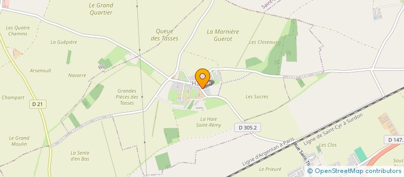 localisation de l'entreprise MON EQUI'LIBRE à HAVELU