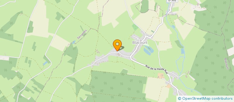 localisation de l'entreprise MON EQUILIBRE  BLACOURT