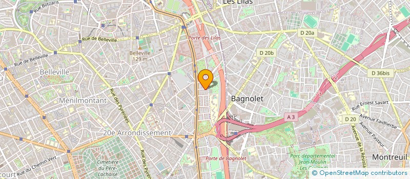 localisation de l'entreprise MON ESPACE BUREAU  LE KREMLIN-BICETRE