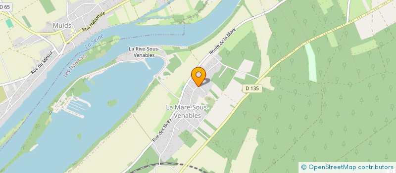 localisation de l'entreprise MON ESPACE CONCIERGERIE à LES TROIS LACS