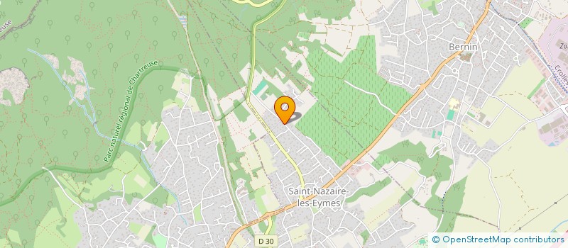 localisation de l'entreprise MON ESPACE D'AFFAIRES  SAINT-NAZAIRE-LES-EYMES