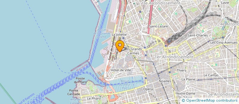 localisation de l'entreprise MON ESPACE MAJOR à MARSEILLE