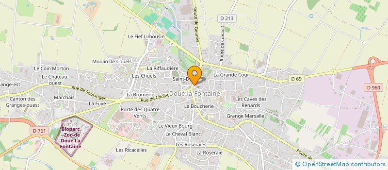 localisation de l'entreprise MON ESPACE SENSORIELLE  DOUE-EN-ANJOU