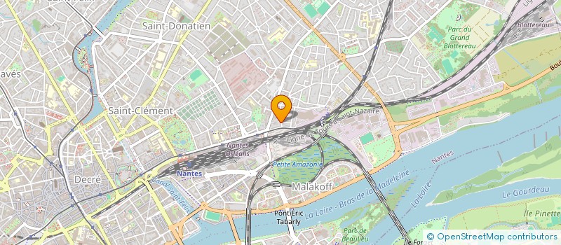 localisation de l'entreprise MON ESSENTIELLE à NANTES
