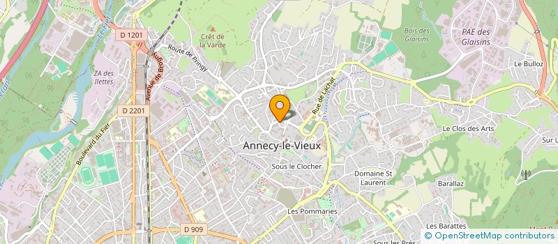 localisation de l'entreprise MON ETOILE  ANNECY