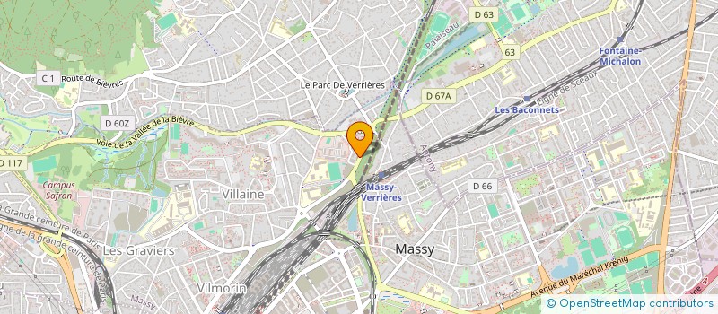 localisation de l'entreprise MON ETOILE RETT à MASSY