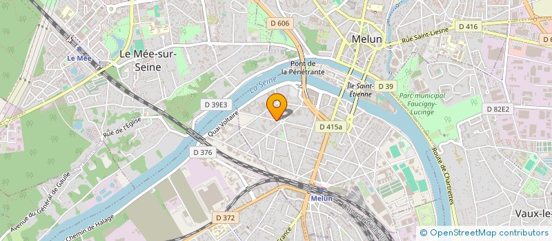 localisation de l'entreprise MON ETUDE PRO à MELUN