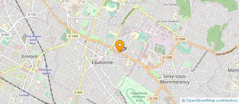 localisation de l'entreprise MON EVENT PRIVE à EAUBONNE