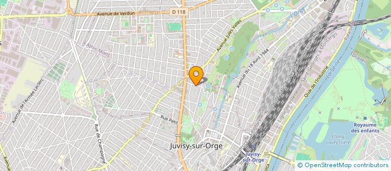 localisation de l'entreprise MON EXPERT PAYE à JUVISY-SUR-ORGE