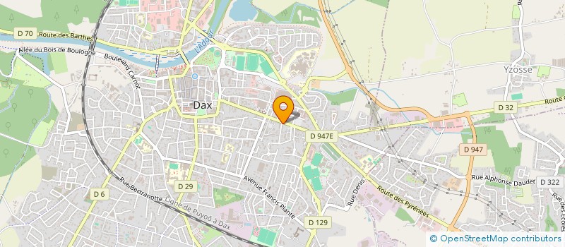 localisation de l'entreprise MON FOURNIL à DAX