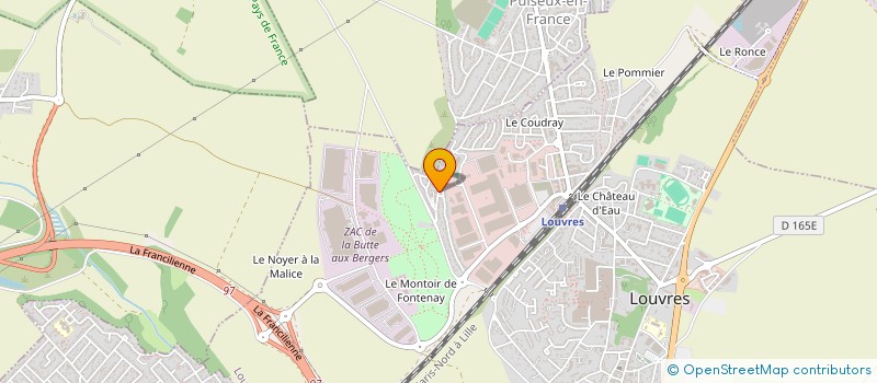 localisation de l'entreprise MON FUTUR TATTOO  LOUVRES