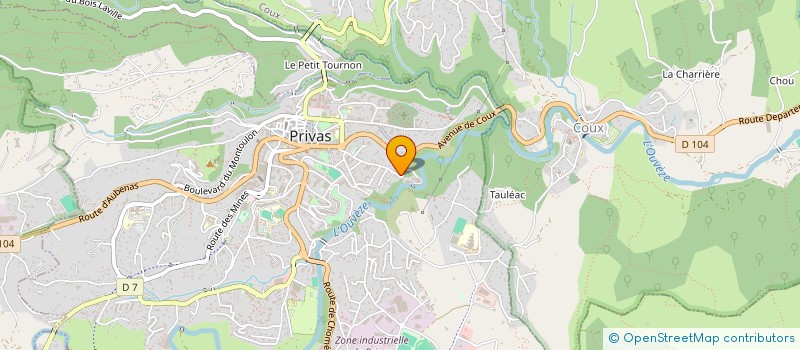 localisation de l'entreprise MON GERBIEN  PRIVAS