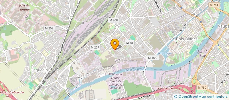 localisation de l'entreprise MON GN à LILLE