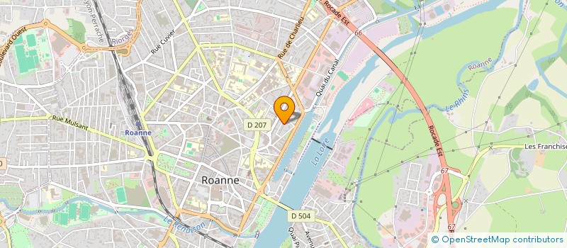 localisation de l'entreprise MON GREG SERVICES  ROANNE