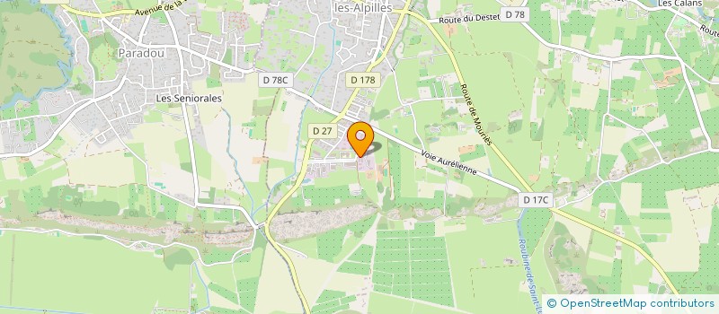 localisation de l'entreprise MON GUIDE ZANZIBAR  MAUSSANE-LES-ALPILLES