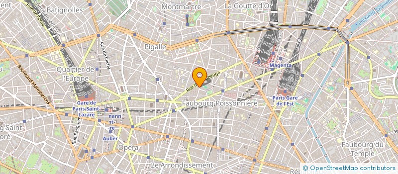 localisation de l'entreprise MON HAIR SPA  PARIS