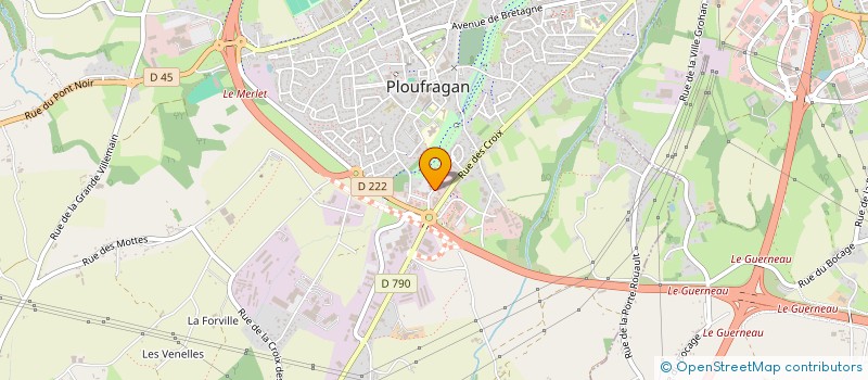 localisation de l'entreprise MON IDEAL IMMOBILIER  PLOUFRAGAN