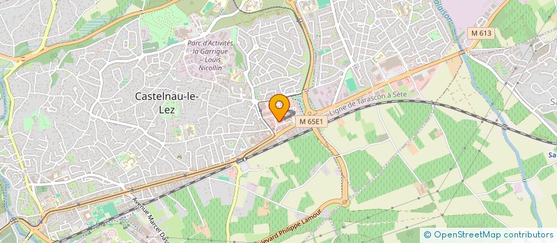 localisation de l'entreprise MON IMMO  CASTELNAU-LE-LEZ