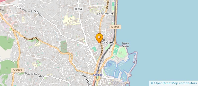 localisation de l'entreprise MON INCUBACTEUR à ANTIBES