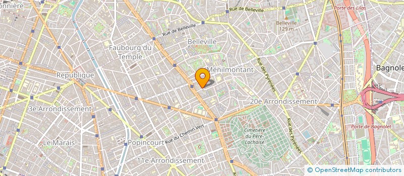 localisation de l'entreprise MON ITALY  PARIS