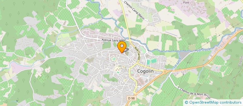 localisation de l'entreprise MON JARDIN PREFERE à COGOLIN