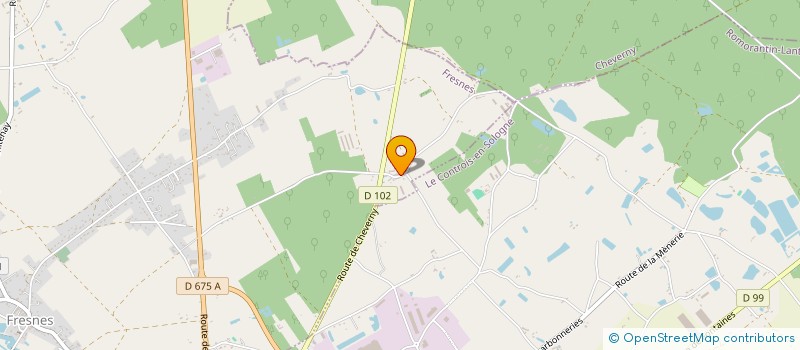 localisation de l'entreprise MON JARDIN PRODUCTION  FRESNES