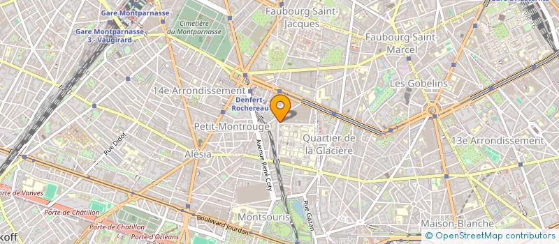 localisation de l'entreprise MON JOB DE REVE  PARIS