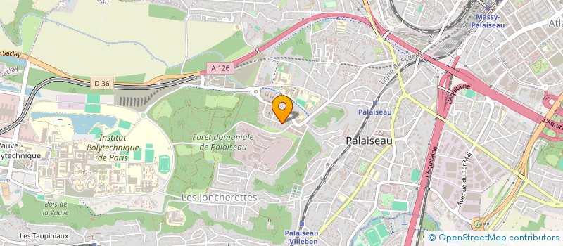 localisation de l'entreprise MON JOUR DE CHANCE à PALAISEAU