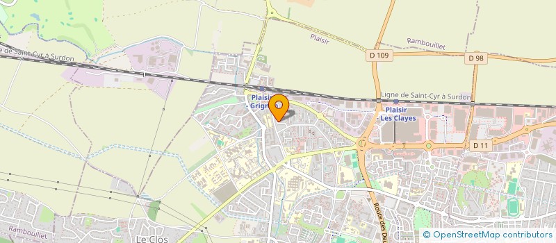 localisation de l'entreprise MON JOVET DE BRAES  PLAISIR