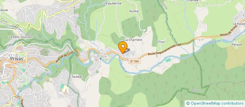 localisation de l'entreprise MON LIVRE SUR LA COMMODE  COUX