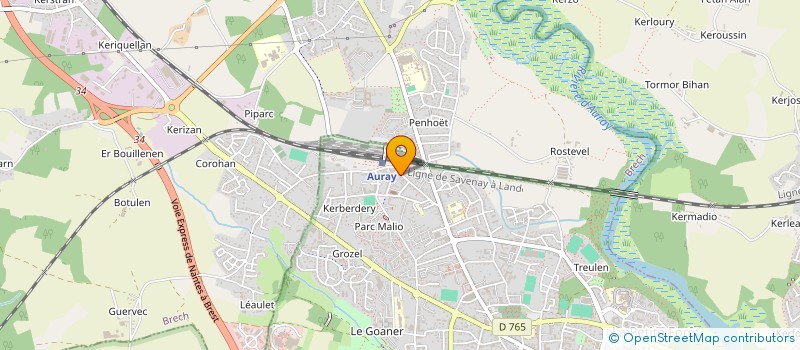 localisation de l'entreprise MON LOPIN DE TERRE à AURAY
