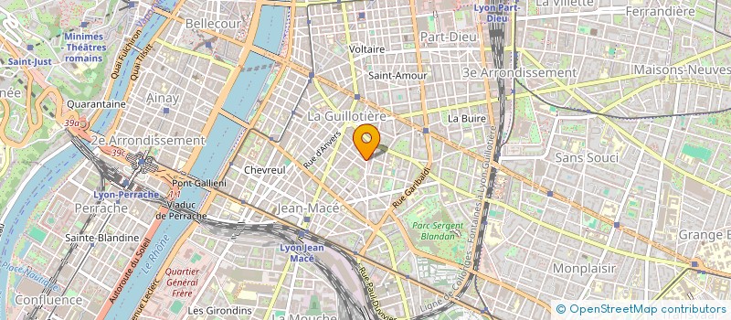 localisation de l'entreprise MON LUNETIER MADELEINE  LYON