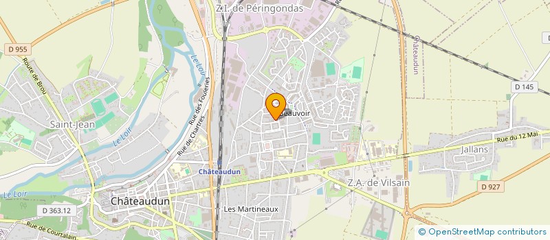 localisation de l'entreprise MON MACON à CHATEAUDUN