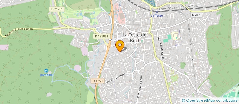 localisation de l'entreprise MON MAITRE D'OEUVRE à LA TESTE-DE-BUCH