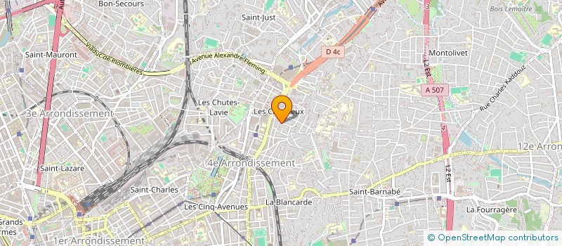 localisation de l'entreprise MON MONDE EN COULEURS à MARSEILLE