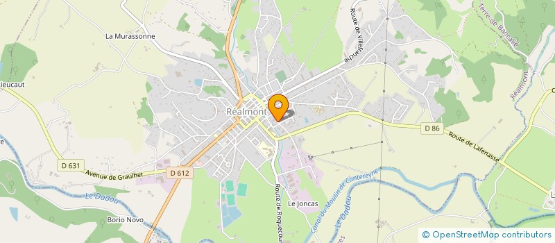 localisation de l'entreprise MON-NI-MON  REALMONT