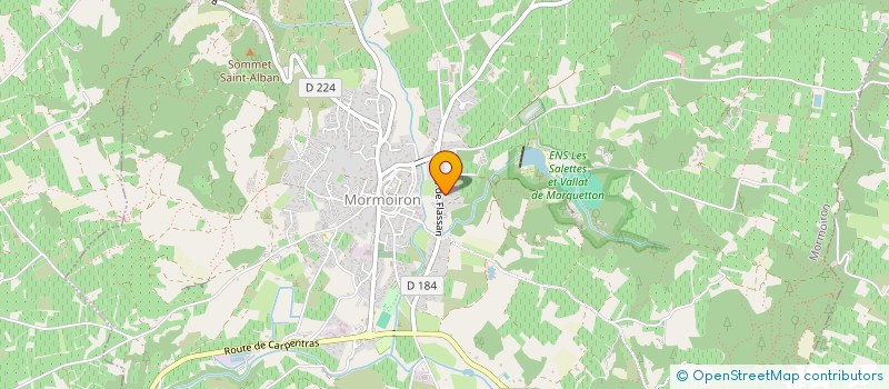 localisation de l'entreprise MON ONCLE  VILLES-SUR-AUZON