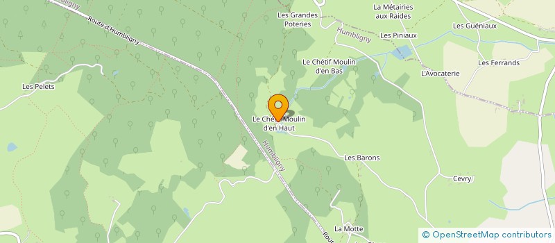 localisation de l'entreprise MON ONCLE D'AMERIQUE  HUMBLIGNY