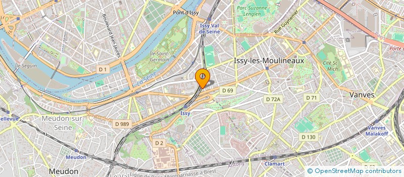 localisation de l'entreprise MON OPTICIEN A DOMICILE à ISSY-LES-MOULINEAUX