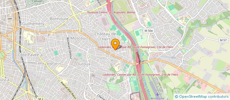 localisation de l'entreprise MON OSTEO CONSEIL à TOULOUSE