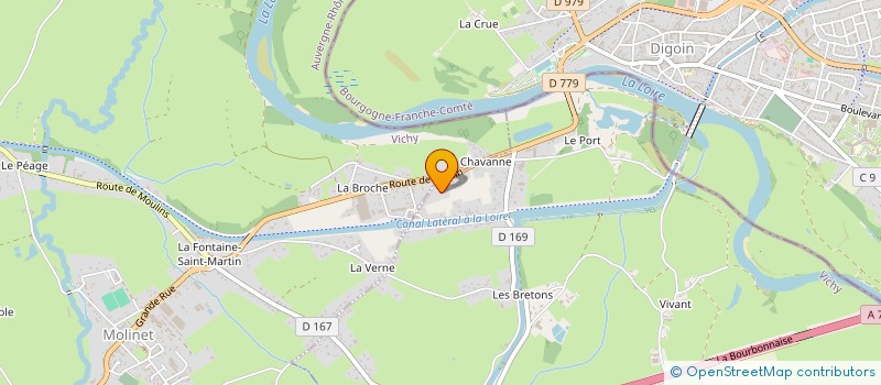 localisation de l'entreprise MON P'TIT BONHOMME ! (MPB)  CHASSENARD