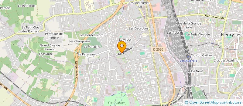 localisation de l'entreprise MON P'TIT FINANCIER  SARAN