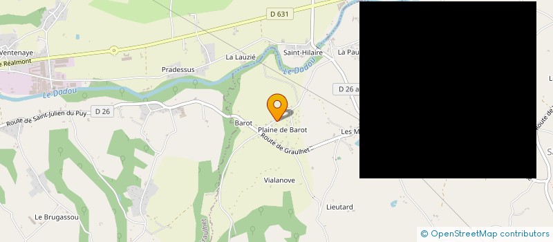 localisation de l'entreprise MON PANIER OCCITAN à LAUTREC