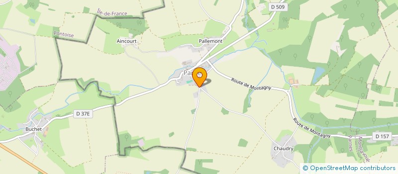 localisation de l'entreprise MON PARNES AS  PARNES