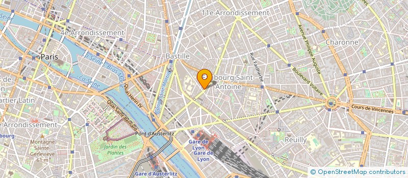 localisation de l'entreprise MON PAUVRE AMI  PARIS