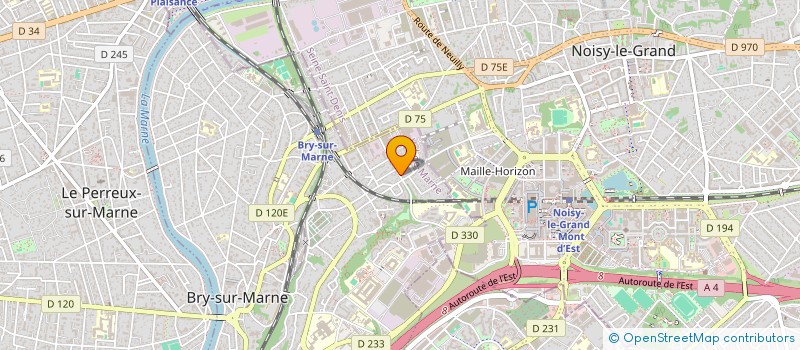 localisation de l'entreprise MON PETIT BOLIDE  BRY-SUR-MARNE