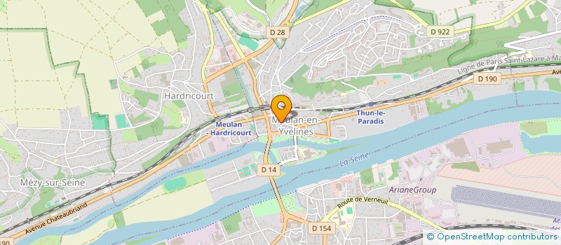 localisation de l'entreprise MON PETIT BOUCHER à MEULAN-EN-YVELINES