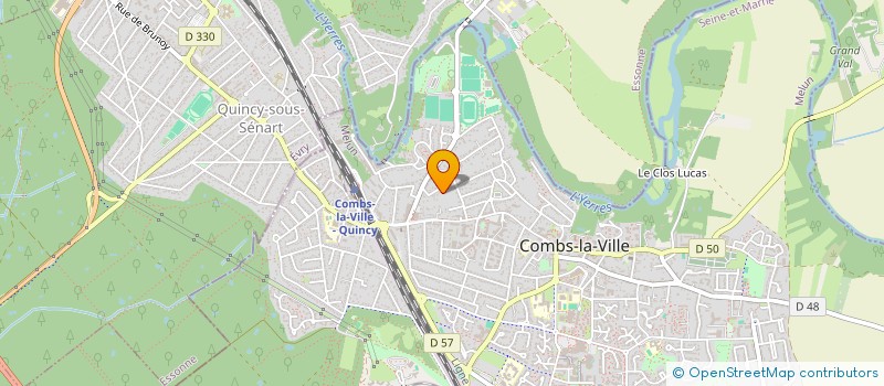 localisation de l'entreprise MON PETIT BOUCHON  COMBS-LA-VILLE