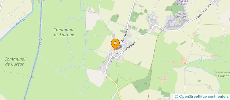 localisation de l'entreprise MON PETIT BOULEAU  LAIROUX